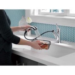 Delta Grant One Handle Chrome Pull-Out Kitchen Faucet 15 Delta Grant One Handle Chrome Pull-Out Kitchen Faucet -ACE Shop 8a16720f 2d9e 445f bac9 ce2bc2d093b0