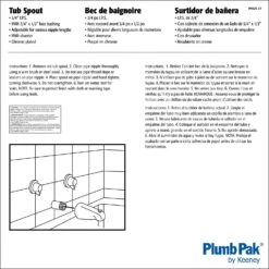 Plumb Pak 1-Handle Chrome Tub Spout With Adapter Kit 5 Plumb Pak 1-Handle Chrome Tub Spout With Adapter Kit -ACE Shop 8b79ef47 3eb5 4ddf a777 f88a8790cfe4