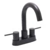 Huntington Brass Euro Matte Black Centerset Bathroom Sink Faucet 4 In. -ACE Shop 8b89be00 a509 4e24 a58f 1739654a1eeb