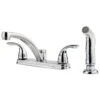 Pfister Delton Two Handle Chrome Kitchen Faucet Side Sprayer Included -ACE Shop 8bcc2368 f2d0 42b6 b2f1 344bb192a48c