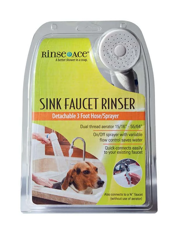 Rinse Ace Chrome Metal Sink Faucet Rinser 1 Rinse Ace Chrome Metal Sink Faucet Rinser