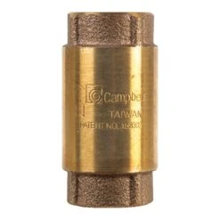 Campbell 3/4 In. D X 3/4 In. D FNPT X FNPT Red Brass Spring Loaded Check Valve