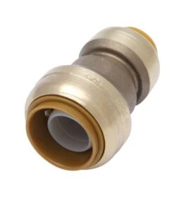 SharkBite 1 In. Push X 3/4 In. D Push Brass Reducing Coupling