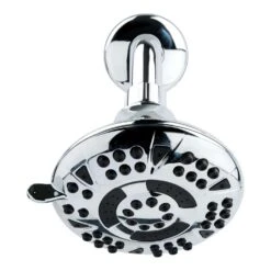 OakBrook Chrome PVC 5 Settings Wallmount Showerhead 1.8 Gpm 6 OakBrook Chrome PVC 5 Settings Wallmount Showerhead 1.8 Gpm -ACE Shop 8e0c1ea0 8c75 4d7e 97d8 2ce8cc547cd2