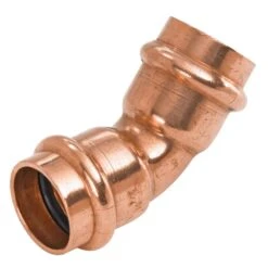 NIBCO 3/4 In. Press X 3/4 In. D Press Wrought Copper 45 Degree Elbow 10 Pk
