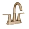 Moen Mikah Bronzed Gold Two-Handle Bathroom Sink Faucet 4 In. -ACE Shop 901547f6 ca25 4e08 ba9e fdaab97a0fa4