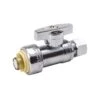 B&K Proline 1/2 In. Push-Fit X 3/8 In. Compression Brass Straight Valve -ACE Shop 904e7b52 afc4 46e5 8c74 a0e125316ffe