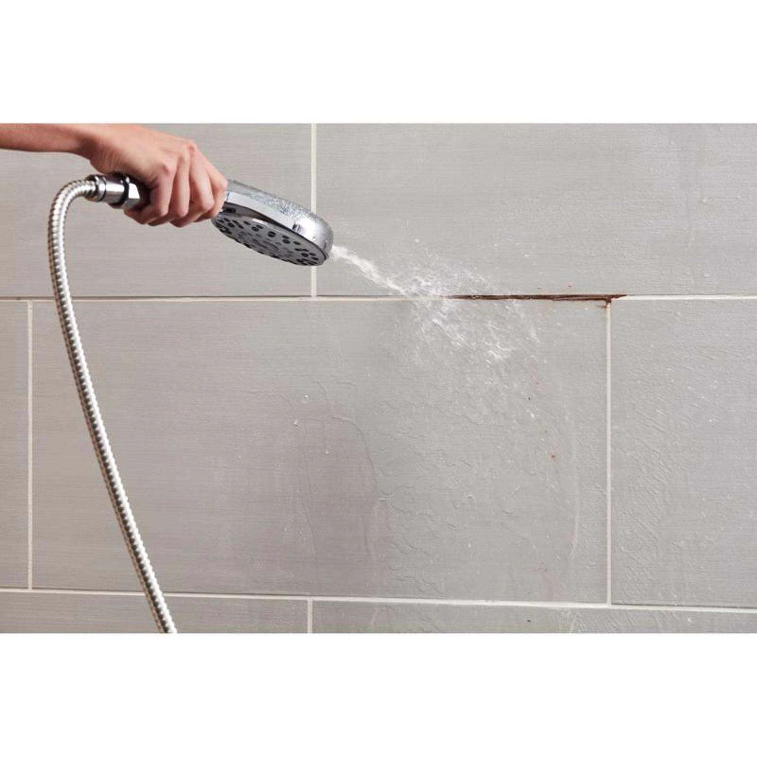 Waterpik PowerPulse Chrome 7 Settings Handheld Showerhead 1.8 Gpm 4 Waterpik PowerPulse Chrome 7 Settings Handheld Showerhead 1.8 Gpm - Image 4