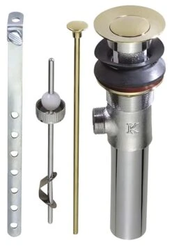 Ace 1-1/4 In. Polished Brass Pop Up Assembly