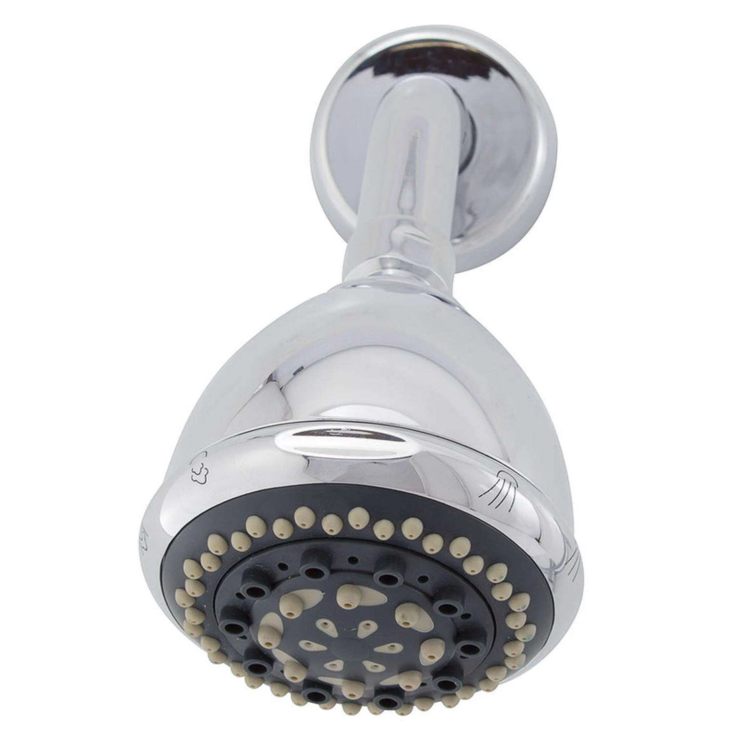 Whedon Rainbo Massage Chrome Plastic 7 Settings Showerhead 2.5 Gpm 1 Whedon Rainbo Massage Chrome Plastic 7 Settings Showerhead 2.5 Gpm