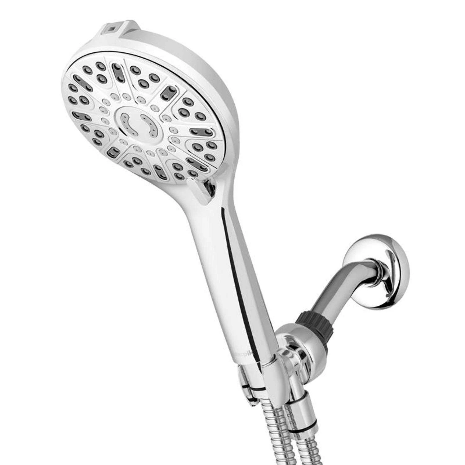 Waterpik PowerPulse Chrome 7 Settings Handheld Showerhead 1.8 Gpm 1 Waterpik PowerPulse Chrome 7 Settings Handheld Showerhead 1.8 Gpm