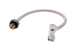 SharkBite Click Seal 1/2 In. PTC X 1/2 In. D PTC 20 In. Brass Connector