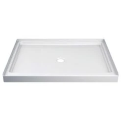 Delta Hycroft 4.5 In. H X 34 In. W X 48 In. L White Shower Base