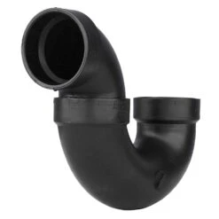 Charlotte Pipe 2 In. Hub X 2 In. D Hub ABS P-Trap