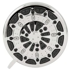 PlumbCraft Chrome ABS 6 Settings Showerhead 2 Gpm