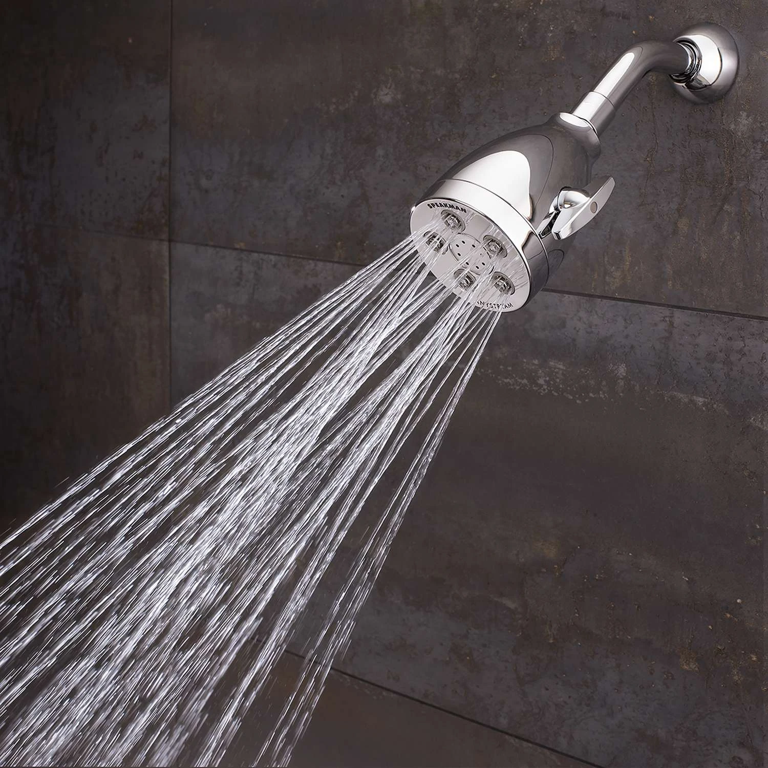 Speakman AnyStream Polished Chrome Plastic 3 Settings Showerhead 2.5 Gpm 4 Speakman AnyStream Polished Chrome Plastic 3 Settings Showerhead 2.5 Gpm - Image 4