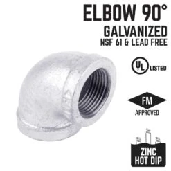 STZ Industries 2-1/2 In. FIP Each X 2-1/2 In. D FIP Galvanized Malleable Iron 90 Degree Elbow 9 STZ Industries 2-1/2 In. FIP Each X 2-1/2 In. D FIP Galvanized Malleable Iron 90 Degree Elbow -ACE Shop 9db4a564 7782 46c2 9d9d 4770c66a3d6c
