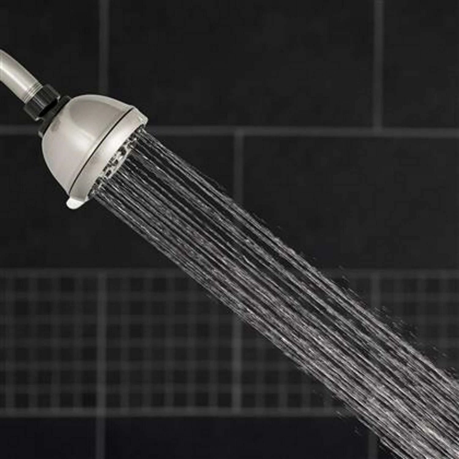 Waterpik PowerPulse+ Brushed Nickel 6 Settings Wallmount Showerhead 1.8 Gpm 3 Waterpik PowerPulse+ Brushed Nickel 6 Settings Wallmount Showerhead 1.8 Gpm - Image 3