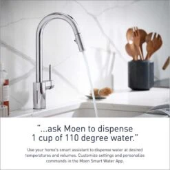 Moen Sleek One Handle Stainless Steel Motion Sensing Pull-Down Kitchen Faucet Smart 14 Moen Sleek One Handle Stainless Steel Motion Sensing Pull-Down Kitchen Faucet Smart -ACE Shop 9e0dcc95 84f6 441e 8de9 a2b74f5d2432
