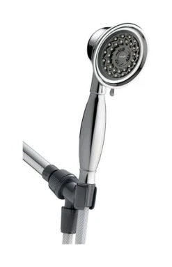 Waterpik PowerSpray Plus Chrome 3 Settings Showerhead 1.8 Gpm