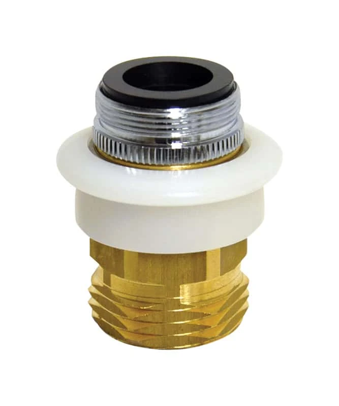 Danco Dual Thread 15/16 In.-27 Or 55/64 In. Chrome Plated Aerator Adapter 1 Danco Dual Thread 15/16 In.-27 Or 55/64 In. Chrome Plated Aerator Adapter