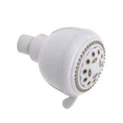 Keeney Stylewise White Plastic 5 Settings Showerhead 1.8 Gpm