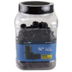 Apollo® Apollo 3/4 In. PEX Barb In To X 3/4 In. D Barb Plastic 90 Degree Elbow