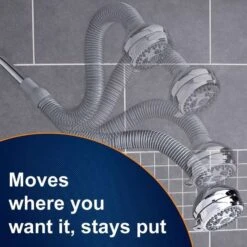 Waterpik PowerSpray Plus Chrome 6 Settings Showerhead 1.8 Gpm -ACE Shop a00c52df b8ec 451f b7aa ae0c395b4c22