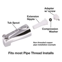 Ace Chrome Diverter Tub Spout -ACE Shop a0b05b85 dbda 4bfa 8145 395563aeb2c5