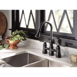 Moen Weymouth Two Handle Matte Black Pull-Down Kitchen Faucet -ACE Shop a0c29e00 91d9 43a2 88e9 29bf3e956b5d
