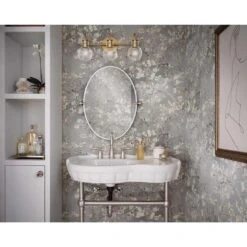 Moen Banbury Brushed Nickel Two-Handle Bathroom Sink Faucet 8 In. -ACE Shop a166918f 788e 48ab 84f5 b749f717a16d