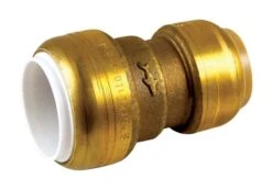 SharkBite Push To Connect 3/4 In. IPS X 3/4 In. D CTS Brass Coupling