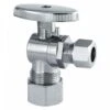 PlumbCraft 3/8 In. Compression In. X 5/8 In. Compression Chrome Plated Angle Valve -ACE Shop a3a16802 cd1c 4088 b46c b14727c4061e
