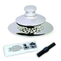 WATCO 2.875 In. Chrome Stainless Steel Drain Stopper