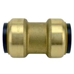 Apollo® Apollo Tectite Push To Connect 1 In. PTC In To X 1 In. D PTC Brass Coupling