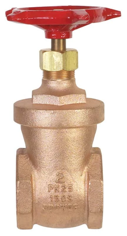 B&K ProLine 2 In. FIP Brass Gate Valve 1 B&K ProLine 2 In. FIP Brass Gate Valve