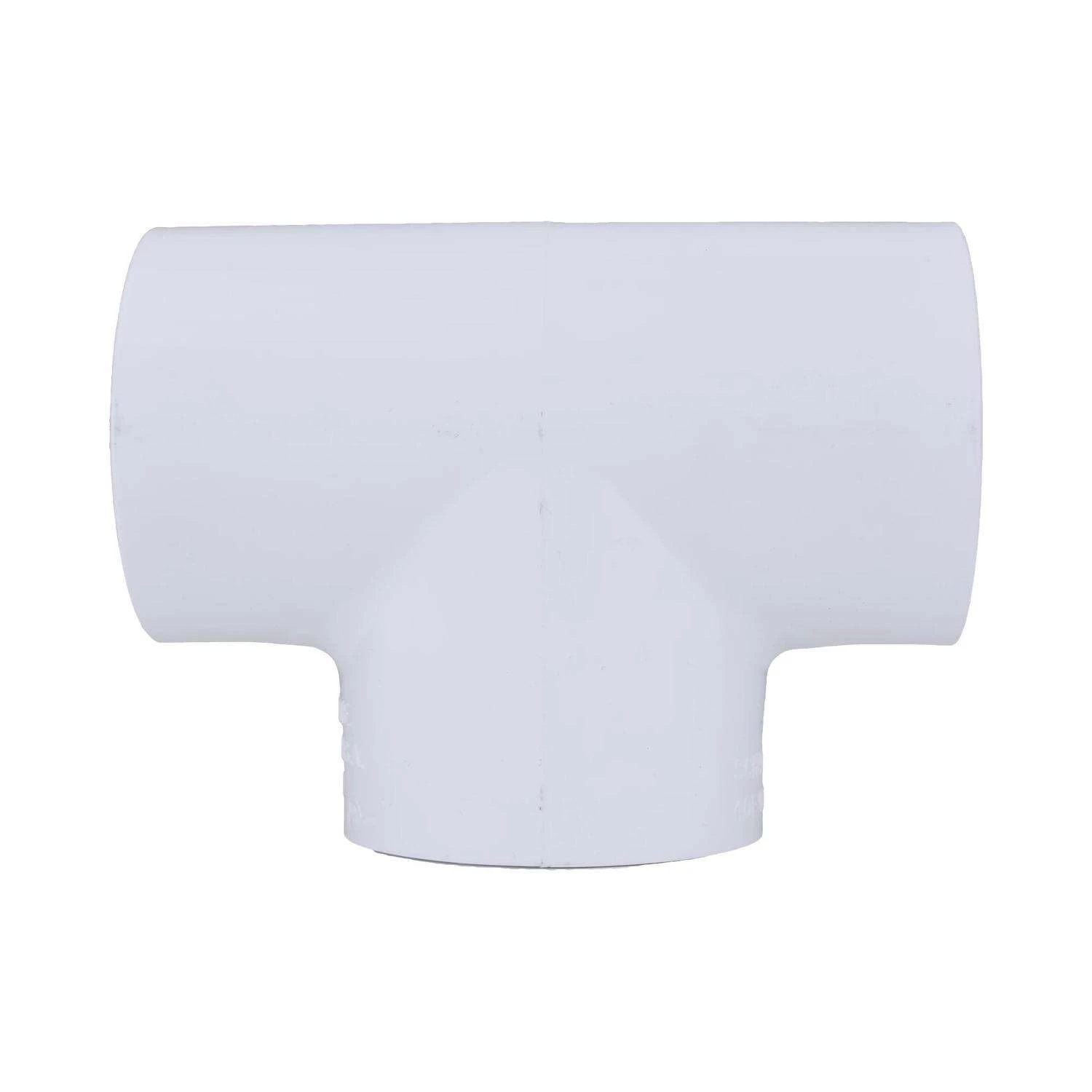 Charlotte Pipe Schedule 40 4 In. Slip X 4 In. D Slip PVC Tee 1 Pk 4 Charlotte Pipe Schedule 40 4 In. Slip X 4 In. D Slip PVC Tee 1 Pk - Image 4