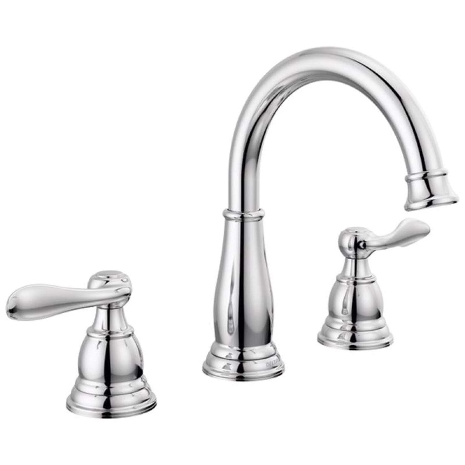 Delta Windemere Chrome Widespread Bathroom Sink Faucet 8 In. 1 Delta Windemere Chrome Widespread Bathroom Sink Faucet 8 In.