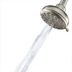 Moen Banbury Brushed Nickel 5 Settings Wallmount Showerhead 1.75 Gpm -ACE Shop acd89112 ac87 4174 a1d4 f86a67e2b62c