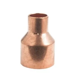 Nibco 1-1/2 In. Sweat X 3/4 In. D Sweat Copper Coupling With Stop 1 Pk