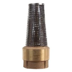 Campbell 2 In. D X 2 In. D Brass Foot Valve