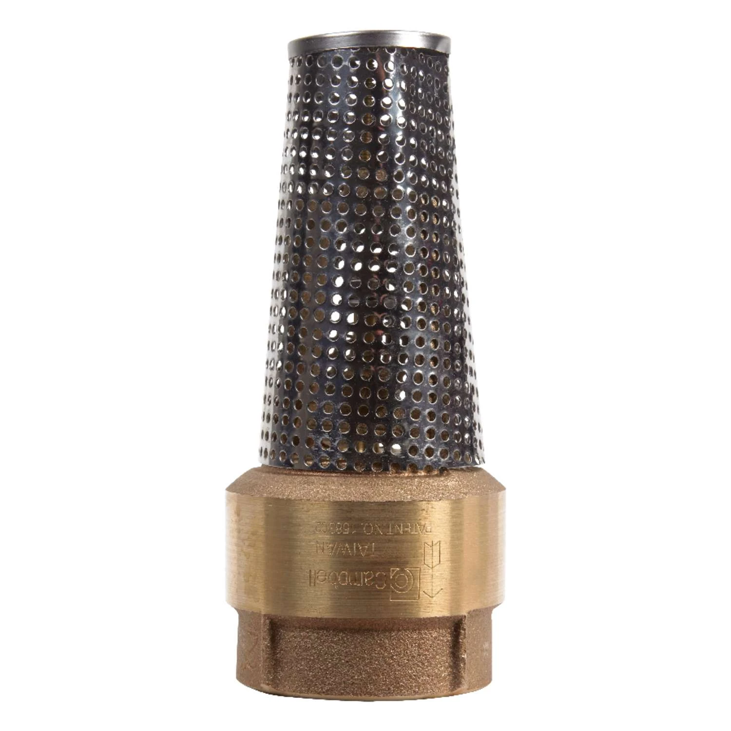 Campbell 2 In. D X 2 In. D Brass Foot Valve 1 Campbell 2 In. D X 2 In. D Brass Foot Valve
