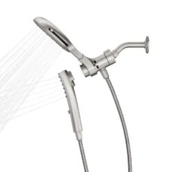 Moen Magnetix Brushed Nickel 8 Settings Showerhead Combo 2.5 Gpm -ACE Shop b41b1589 fb07 4199 ab88 75d0b842267c