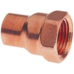 NIBCO 3/4 In. Copper Sweat X 1 In. D FIP Copper Adapter 1 Pk