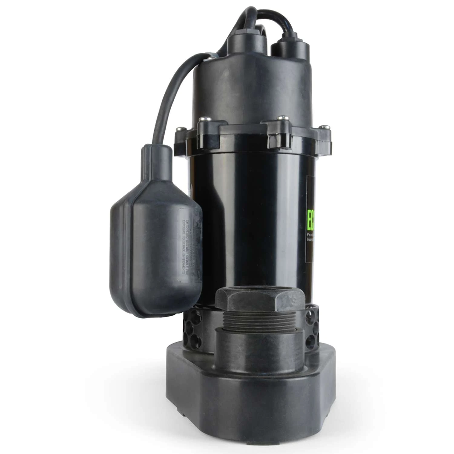 ECO-FLO 1/2 HP 4080 Gph Aluminum Tethered Float Switch AC Submersible Sump Pump 3 ECO-FLO 1/2 HP 4080 Gph Aluminum Tethered Float Switch AC Submersible Sump Pump - Image 3