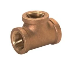 JMF Company 1-1/2 In. FPT X 1-1/2 In. D FPT Brass Tee