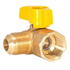 Eastman Magne Flo 5/8 In. Brass Push-Fit Gas Ball Valve