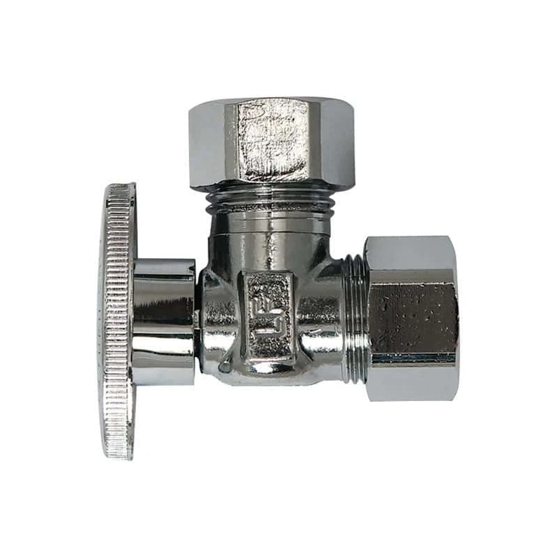 Ace Compression Compression/Slip Joint Brass Shut-Off Valve 2 Ace Compression Compression/Slip Joint Brass Shut-Off Valve - Image 2