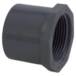 Charlotte Pipe Schedule 80 1-1/2 In. Spigot X 1-1/4 In. D FPT PVC Reducing Bushing 1 Pk