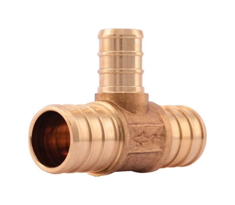 SharkBite 3/4 In. Barb X 3/4 In. D Barb Brass Reducing Tee 1 SharkBite 3/4 In. Barb X 3/4 In. D Barb Brass Reducing Tee